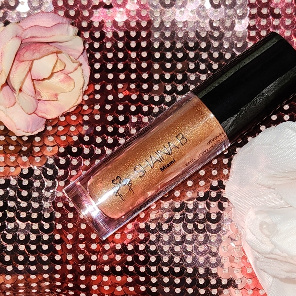 NUDE BEACH ✨️ Shaina B Miami Flaminglow Liquid Highlighter NWT